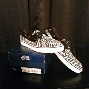 Zebra Sperry Topsider